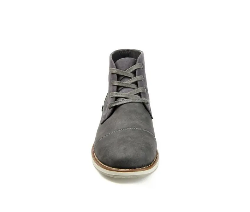 Vance Co. Casual|Boots>Men's Austin Wide Lace Up Boots