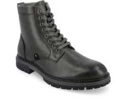 Vance Co. Casual|Boots>Men's Denver Lace Up Boots