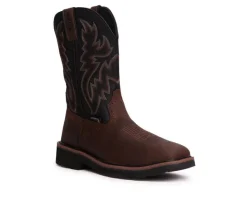 Wolverine Cowboy & Western|Boots>Men's 10765 Rancher Waterproof Steel Toe Work Boots
