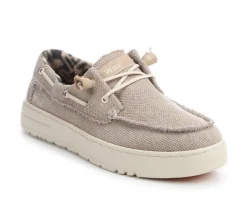 Woz Casual>Men's James Cloud Sand Boat Shoes