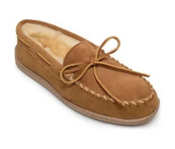 Men's Sheepskin Hardsole Moccasins|Minnetonka New