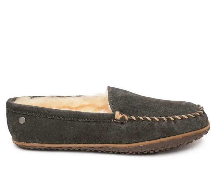Men's Skeepskin Tobie Loafer Slippers|Minnetonka Best