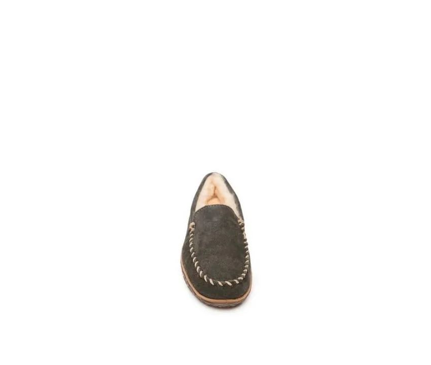 Men's Skeepskin Tobie Loafer Slippers|Minnetonka Best