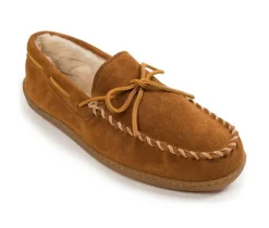 Minnetonka Men's|Slippers>Pile Lined Hardsole Slippers