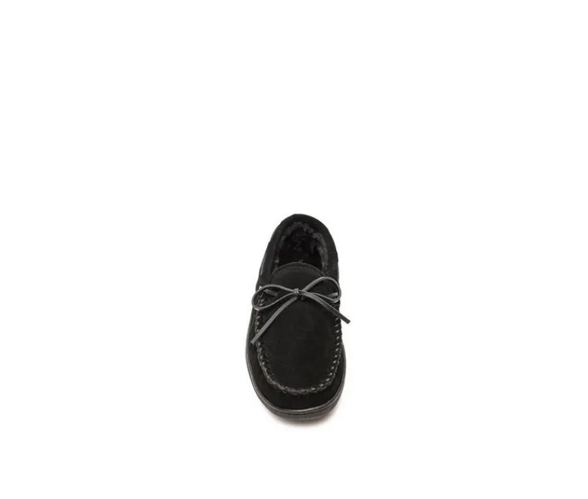 Pile Lined Hardsole Slippers|Minnetonka Online