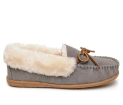 Women's Camp Collar Moccasins|Minnetonka Outlet