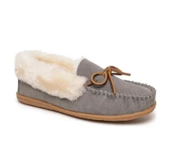 Women's Camp Collar Moccasins|Minnetonka Outlet