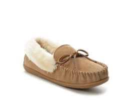 Minnetonka Slippers|Slippers>Women's Camp Collar Moccasins