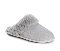 MUK LUKS Slippers|Slippers>Angled Sparkle Scruff Slippers