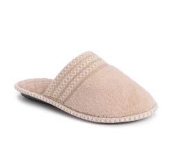MUK LUKS Slippers|Slippers>Cathy Micro Chenille Closed Toe Slipper