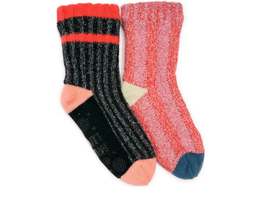 Color Blocked Sweater Cabin Socks Socks|MUK LUKS Best