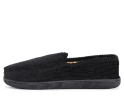 Cordurory Moccasin with Flannel Lining Slippers|MUK LUKS