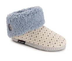 MUK LUKS Slippers|Slippers>Melinda Cuff Boot Slippers