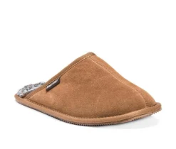 Men's Dave Printed Berber Suede Slippers|MUK LUKS Online