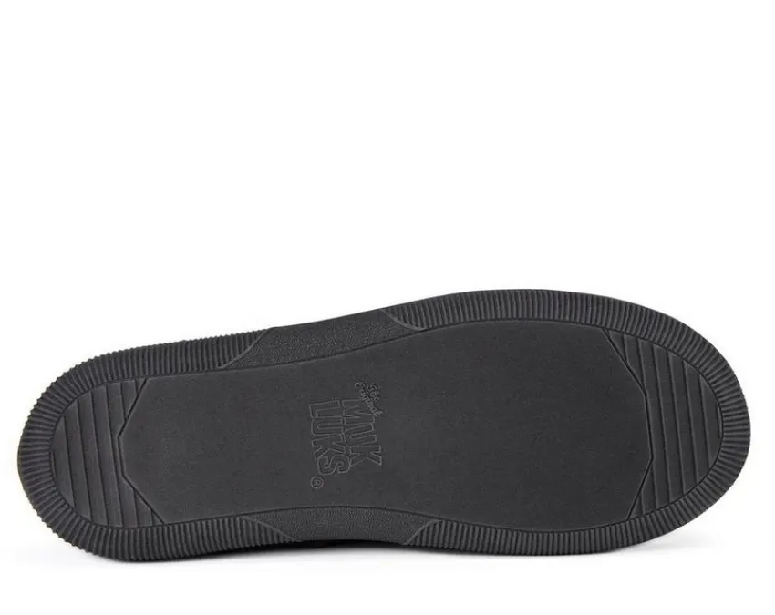 MUK LUKS Men's|Slippers>Men's Faux Leather Clog Slippers