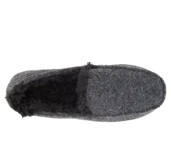 Men's Faux Wool Moccasin Slippers|MUK LUKS New