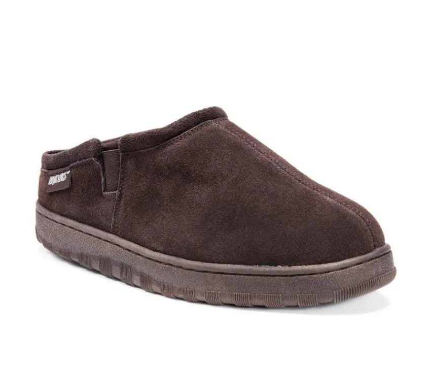 Men's Matt Printed Berber Suede Clog Slippers|MUK LUKS Best