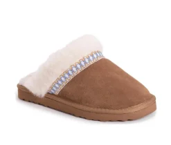 MUK LUKS Slippers|Slippers>Women's Dawn Suede Scuff Slippers