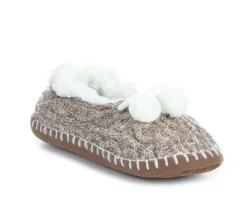 MUK LUKS Slippers|Slippers>Women's Knit Ballerina Slippers