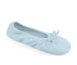 MUK LUKS Slippers|Slippers>Women's Stretch Satin Ballerina Slipper