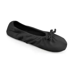 MUK LUKS Slippers|Slippers>Women's Stretch Satin Ballerina Slipper