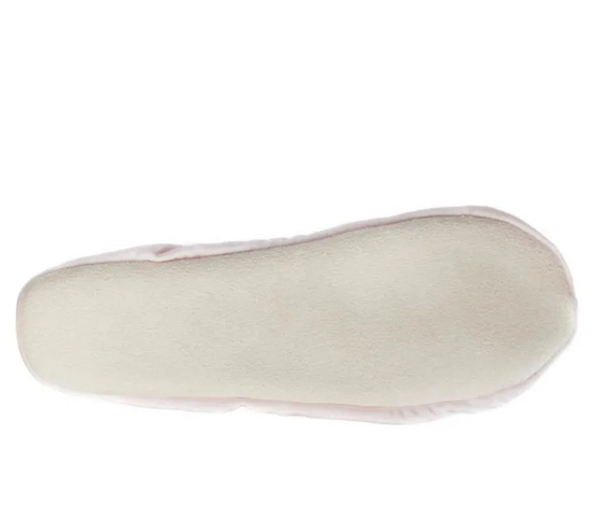 Women's Stretch Satin Ballerina Slipper|MUK LUKS Clearance