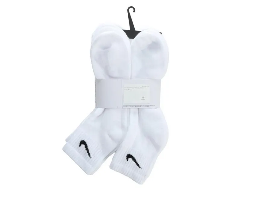 6 Pr Cushioned Quarter Length Socks|Nike