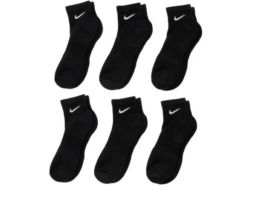 6 Pr Cushioned Quarter Length Socks|Nike Sale