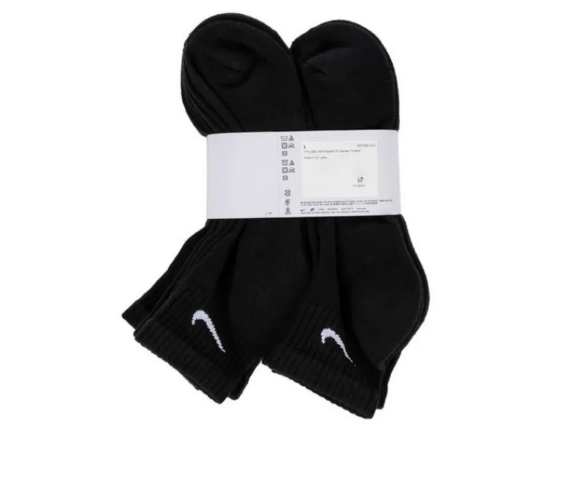 6 Pr Cushioned Quarter Length Socks|Nike Sale