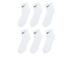 6 Pr Cushioned Quarter Length Socks|Nike Outlet