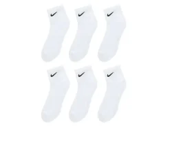 Nike Socks>6 Pr Cushioned Quarter Length Socks