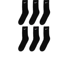 6 Pr Everyday Cushioned Crew Socks|Nike Hot