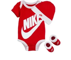Infant Futura 3 Piece Onesie Set|Nike Hot