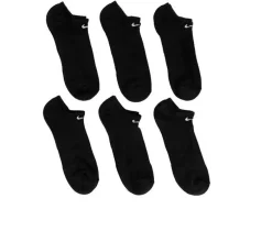 Nike Socks>Men's 6 Pair Cushioned No Show Socks