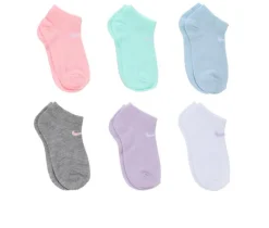 Nike Socks>Toddler 6p Basic No Show Socks