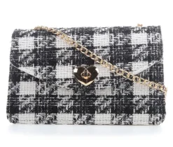Olivia Miller Crossbody|Handbags>Boucle Flap Chain Handbag