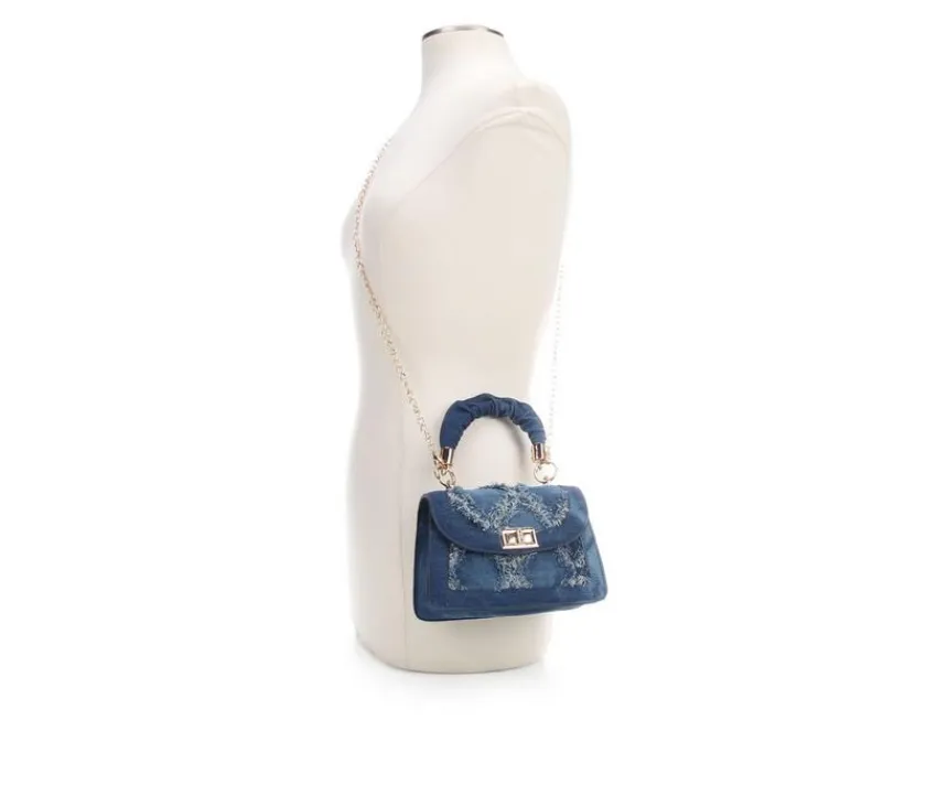 Olivia Miller Handbags>Dist Denim Top Hndl Handbag