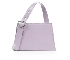 Heart Assymetrical Top Handle Handbag|Olivia Miller