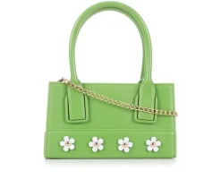 Olivia Miller Handbags>Jelly Flower Top Handle Handbag