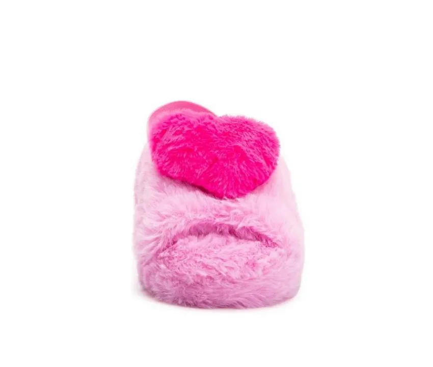 Olivia Miller Kid's|Slippers>Little Kid & Big Kid Protruding Heart Slippers