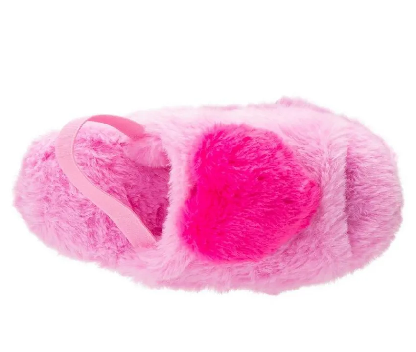 Olivia Miller Kid's|Slippers>Little Kid & Big Kid Protruding Heart Slippers