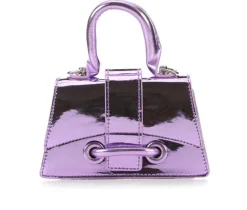 Olivia Miller Handbags>Metallic Top Handle Handbag