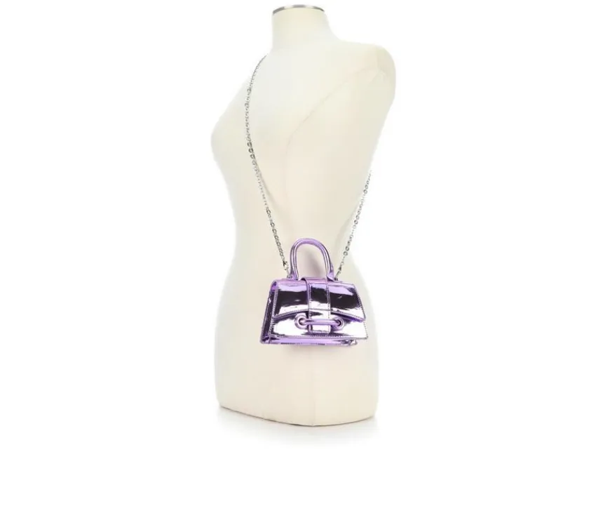 Olivia Miller Handbags>Metallic Top Handle Handbag