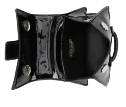 Metallic Top Handle Handbag|Olivia Miller Clearance