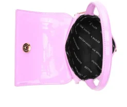 Patent Top Handle Handbag|Olivia Miller Outlet