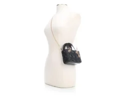 Puff Quilt Top Handle Handbag|Olivia Miller Clearance