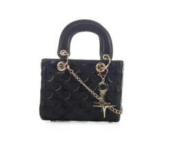 Olivia Miller Handbags>Quilt Charm Top Handle Handbag