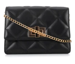 Quilt Metal Latch Crossbody Handbag|Olivia Miller Online