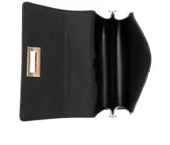Quilt Metal Latch Crossbody Handbag|Olivia Miller Online