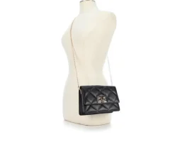 Quilt Metal Latch Crossbody Handbag|Olivia Miller Online